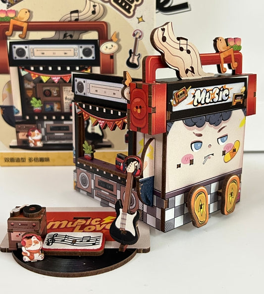 DIY Handcrafts decor-Record Store