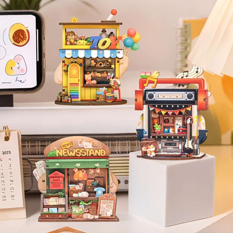 DIY Handcrafts decor-Newsstand