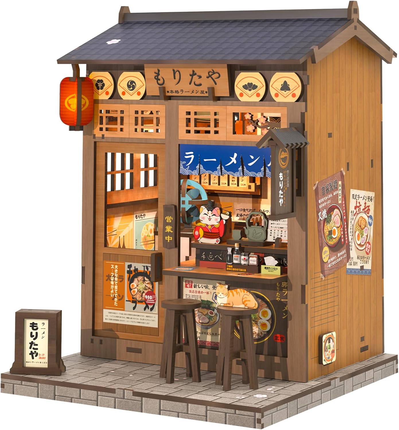 Morita-Ya-(Ramen Shop) Book Nook Kit